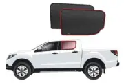 Genuine SNAPSHADES Car Rear Window Shades for Mazda BT50 2nd Gen (UP/UR; 2011...