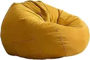 Bean Bag Chair Cover for Adults,Soft Stuffed Animals Storage Lazy Sofa Cover(No Filler),Stuffed Living Room Furniture Bean Bag Cover for Home Organizing,C-110 * 120cm