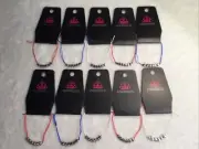 Kids & Adult Pull String 10pc Star Bead/Charm Patriotic Red/White/Blue Paparazzi