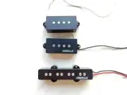 Classic Wilkinson P Bass Pickups Premium PJ V Jazz Bridge & Set 4-String WPB WJB
