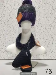 SCREAMER Set # 73: Mitts, Beanie, Headband *New With Tags*