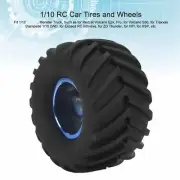4Pcs 1/10 Scale Monster Truck Tires RC Car Tire And Wheels For 1/10 Remote GD