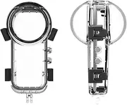 NovelGoal 50M Underwater Camera Dive Case with 1/4 Handle Screw & Camera Mount Adapter, X5 Diving Protective Housing Shell Waterproof Case (Invisible Diving Shell)