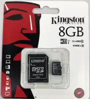 Kingston 8GB Micro SD Adapter HC1 Class 10-SDC10G2/8GB