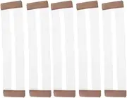 [ZPGVWXKO] 5x 3 Hook Women's Backless Bra Strap in Skin Tone