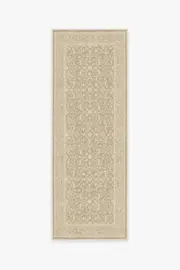 75' x 215' | Machine Washable Runner Rug | Kid & Pet Friendly | Indoor Rug | Celestine Ecru Rug | Ruggable