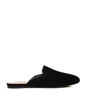 TARRAMARRA Women Flats Mules Soft Sheepskin Lining Suede Upper Slides Nonslip