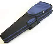 TG Violin Case-Dart Deluxe-Blk/Blue1/4