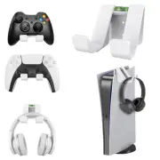 Game Controller Holder for PS5 Slim/PS5/PS4/Switch/Steam with Bubble Spirit