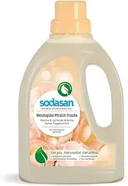 Sodasan Peach Fresh Fabric Softener, 750 milliliters