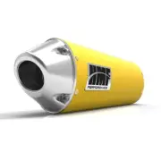 HMF Racing Yellow Performance Slip On Exhaust For Can-Am Spyder ST-S 2014