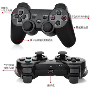 PC PS3 有線 搖桿 震動 手把 USB 線控 電腦遊戲 電玩遊戲 通用