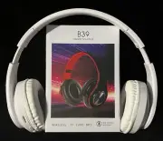 Over The Ear B39 Wireless Headphones White