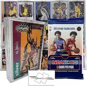 2023/24 NBA Hoops Basketball Pack + 25-Card Mixed NBA StreetCards Pack + Magnetic Holder + StreetCards Magnet! (33 Total Cards)