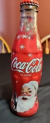 Coca-Cola 2004 Target Christmas Sleeve Sealed 8oz Bottle