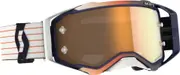 Scott Prospect Amplifier orange/white Motocross Goggles, gold for Men One Size