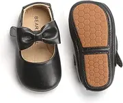 [Felix & Flora] Infant Toddler Baby Moccasins Soft Sole Bowknot Baby Walking Shoes Mary Jane Dress Shoes
