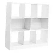 Bookcase, Bookshelf, Freestanding Storage Unit, 8 Open Compartments, Used