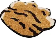 Ciieeo Home Use Cartoon Tiger Paw Pattern Use Mat Decor Floor Mat Ornament