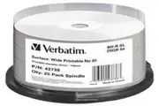 Verbatim Blu-Ray BD-R 25pk 25GB 6x Spindle