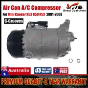 Air Con AC A/C Compressor & Clutch FOR 2001-2008 MINI Cooper R52 R50 R53 Works (for: Mini)
