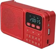 Snblzhef Portable FM Radio Solar Emergency Radio Recorder Wireless Bluetooth Speaker Supports U Disk TF Card MP3 Play B