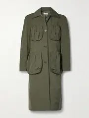 [Dries Van Noten] Dries Van Noten - Shell Coat - Army green - FR 36 FR 36 Green