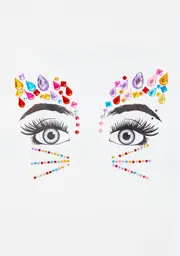 Kandi Kitty Face Gems