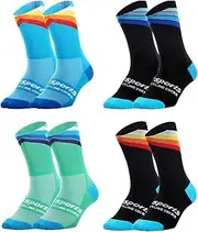 [VWU] Mens Cycling Socks Running Sports Socks Size 6-11