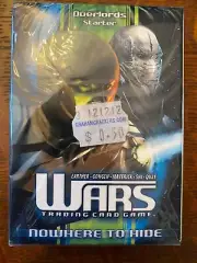 Wars CCG Overlords Starter Deck TCG Nowhere To Hide 2005 Decipher -- Sealed New!