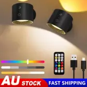 Rechargeable Battery Reading Lights Wall Light LED Wall Sconce Lamp Wall Mounted