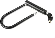 Anti-Theft Lock Heavy Duty Zinc Alloy Shackle Lock Super Wide Safety Master Tool Lock with Keys for Road Bike Mountain Bike Electric Bicycle Folding Bike