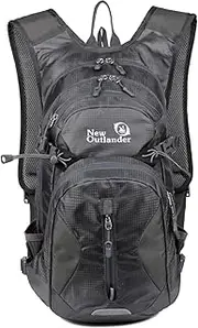 Biking Backpack Hydration Backpack 20L Bike Helmet Backpack for Cycling Gray