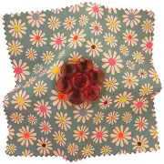 Daisy shaped rockin rosin violin viola cello with patterned cloth free postage