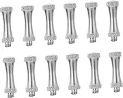 Yardwe 12pcs Pet Hairdressing Scissor Tail Nail Accessories Professional Hair Scissor Tail Nail Parts