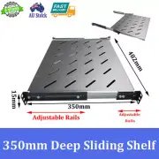 1/2/3/4xBrand New 350mm Deep Sliding Shelf For 600mm Deep 19 inch Server Cabinet