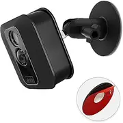 Bracket for Blink Outdoor Camera, Universal Wall Mount for Eufy Cam 2C/2C Pro/3/3C, 360° Flexible Camera Holder for Arlo Cam, No Drill, 3M Strong Adhesive Mount, Black, Pack of 1