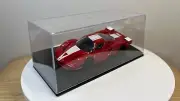 1:43 Acrylic Display Case for Hot Wheels Minichamp Spark Bburago Die-Cast Cars
