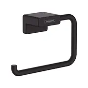 Hansgrohe Matte Black AddStoris Toilet Paper Holder