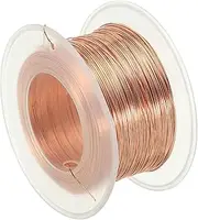 uxcell 439.63 Feet Solid Bare Copper Wire,26 Gauge 99.96% Pure Copper Wire 0.4mm Soft Beading Wire Metal Plant Stem Ties for Jewelry Craft (134m)