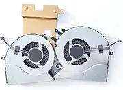 Fleshy Leaf Replacement CPU + GPU Cooling Fan for HP Omen 17.3" 17-an 17-an120nr 17-AN010CA 17-AN012DX 17-AN013TX TPN-Q195 17-CE 17-CE1013DX Series 931576-001 931577-001