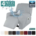 Recliner Sofa Cover 1 Seater Stretch SingleArmchair Non-Slip Sofa ChairProtector