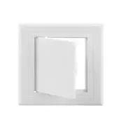 4x4 inch Plastic Access Panel for Drywall Ceiling Reinforced Plumbing Wall Ac...