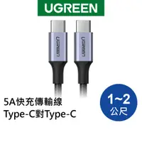 在飛比找蝦皮商城優惠-【福利品】綠聯 TypeC to TypeC 100W 5A