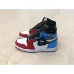 【代購】NIKE AIR JORDAN 1 FEARLESS漆皮 紅藍 警燈 CK5666-100