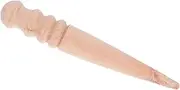 Generic Mini Wooden Garden Seeder Tool Ergonomic Handheld Dibber for Accurate Planting for Seedling Transplanting and Sowing Gardening Accessory for Home Gardeners