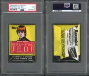 1983 TOPPS STAR WARS - RETURN OF THE JEDI! - SERIES 1 - WAX PACK - LUKE - PSA 9
