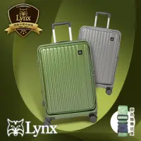 在飛比找momo購物網優惠-【LYNX】美國山貓 24吋前開行李箱(防爆拉鏈、TSA海關