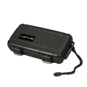 Lotus VC05 Travel Humidor - Black - Holds 5 cigars