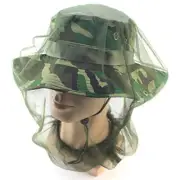 Safe Travel Camping Mesh Cap Insect-proof Hat Net Cover Mosquito Insect Hat Bug